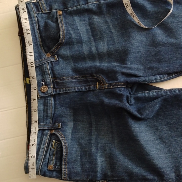 7 For All Mankind Skinny Crop & Roll Jeans - Picture 5 of 14